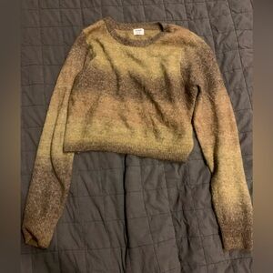 Cotton On Cropped Cut Out Sweater